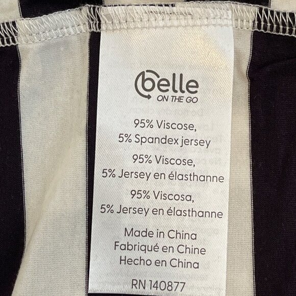 Belle On The Go 6 in 1 Multi Use Cover Striped High Chair Car Seat Nursing Wrap - Picture 11 of 15